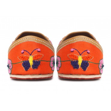 Floral Hues - Orange