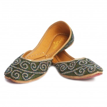 Crystal Pattern-Green